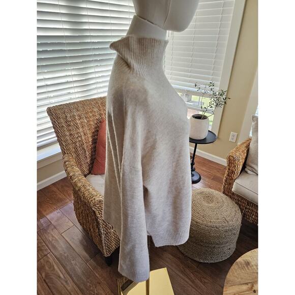 Garmentory Suncoo Pull Privat Wool Alpaca Blend Sweater Women's L Beige EUC - Picture 2 of 10